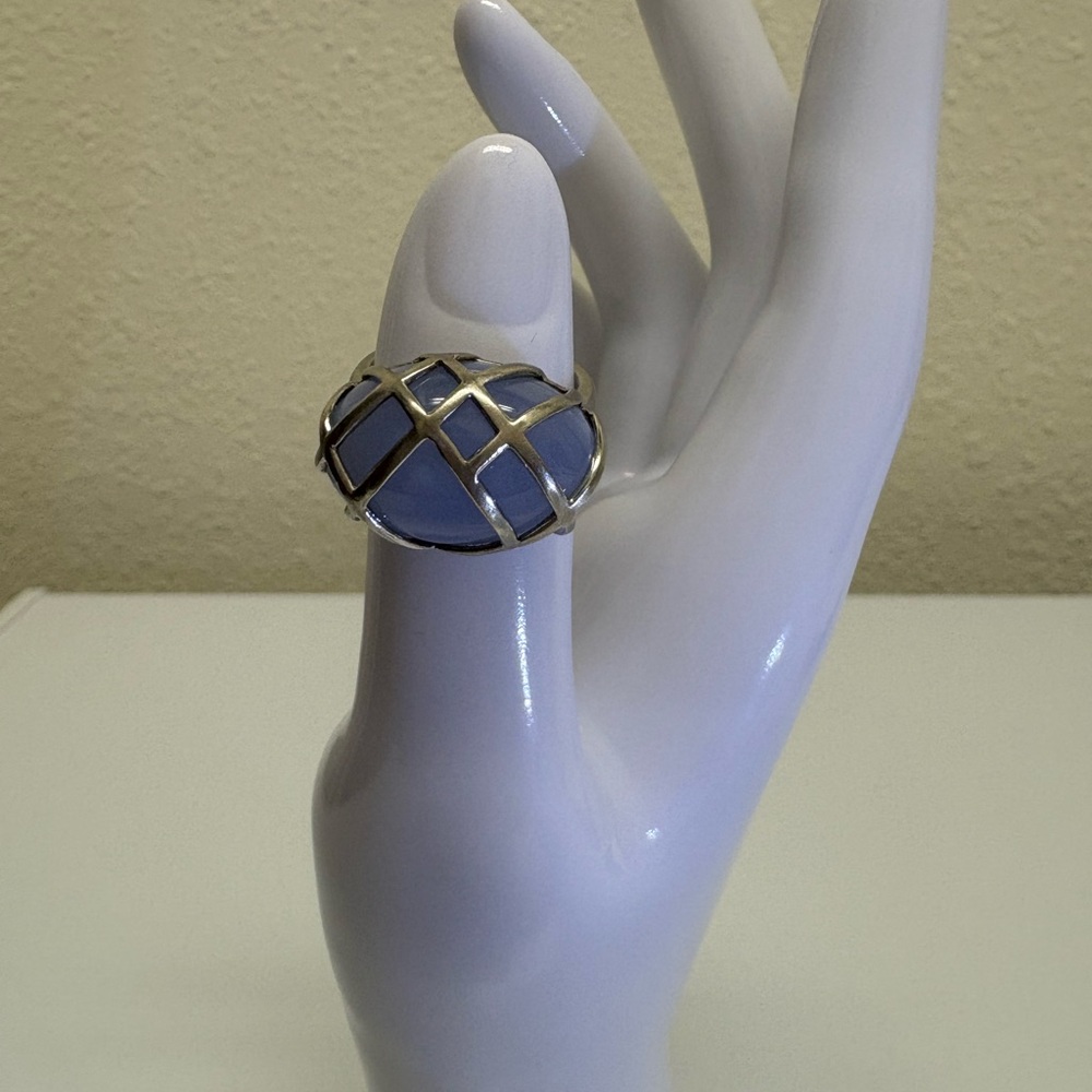 Exquisite Calcedony Women's Ring